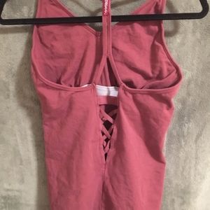 Hard Tail Tops - Hard Tail lattice back barre yoga top, size L Hard Tail Tops - Hard Tail lattice back barre yoga top, size L